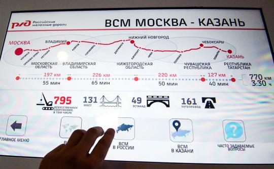СМИ узнали о переносе сроков стройки ВСМ Москва — Казань