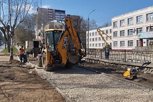 «Т Плюс» благоустраивает в Кирове объекты «зимних» ремонтов теплосетей