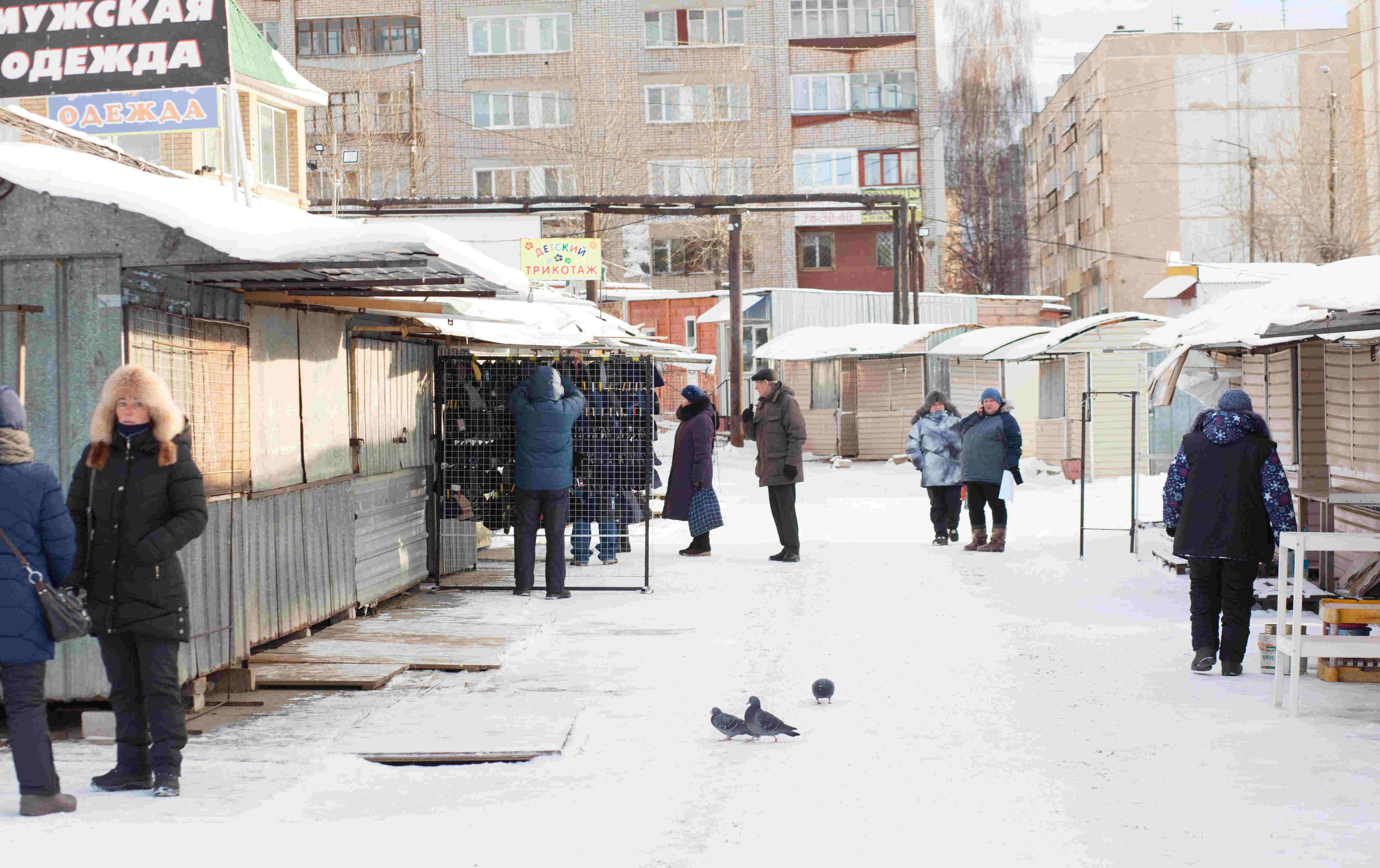 Торговцы не готовы покидать рынок