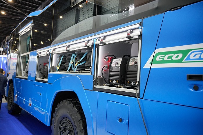 Произведенные в Кирове машины презентовали на Петербургском международном газовом форуме Произведенные в Кирове машины презентовали на Петербургском международном газовом форуме