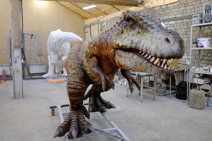 В Кирове изобретают модель ходячего динозавра