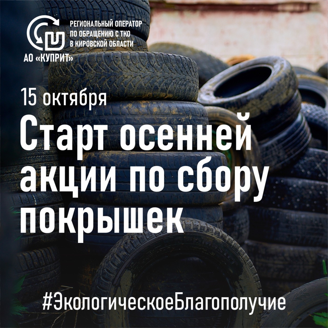 В Кирове стартует осенний сезон приёма старых шин В Кирове стартует осенний сезон приёма старых шин