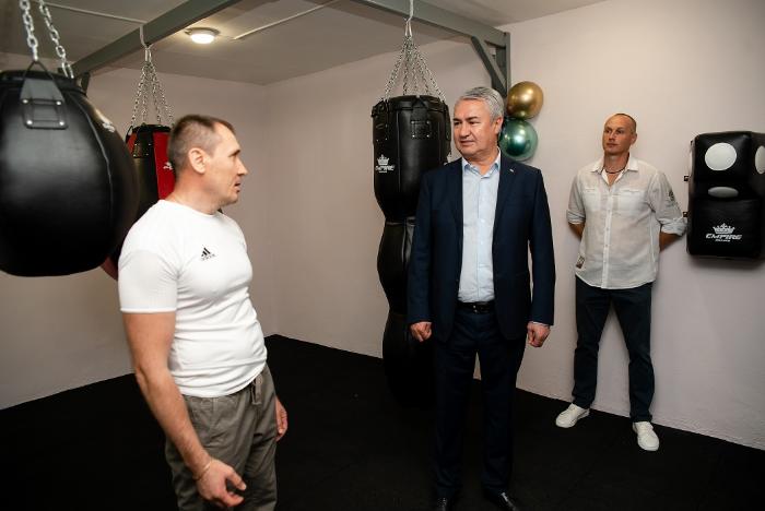 В Котельниче открылся первый боксерский зал
