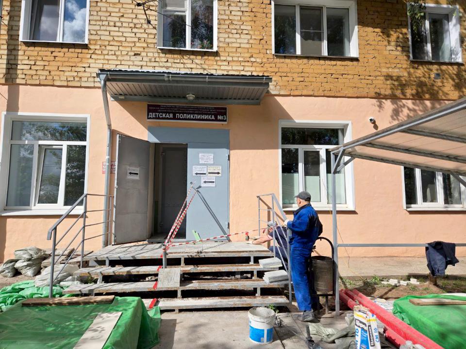 Детская поликлиника №3 преображается после капитального ремонта Детская поликлиника №3 преображается после капитального ремонта