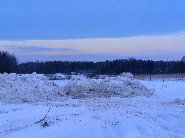 Общественники намерены разобраться с незаконной свалкой снега у кировской реки