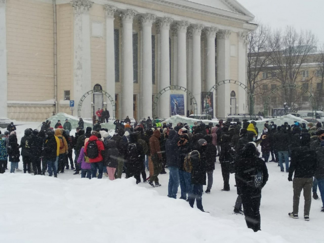 Организатора митинга в поддержку Навального арестовали на 4 суток