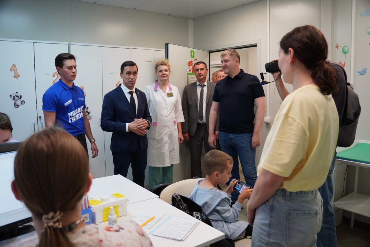 В Чистых прудах скоро откроется новая детская поликлиника — Андрей Березин В Чистых прудах скоро откроется новая детская поликлиника — Андрей Березин