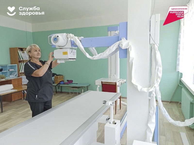 Новости от «Бизнес новостей» В Омутнинской центральной районной больнице ввели в эксплуатацию новый цифровой рентген