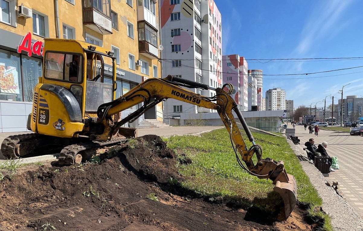 Рядом с «дымковскими» домами в Кирове появится «дымковская» клумба