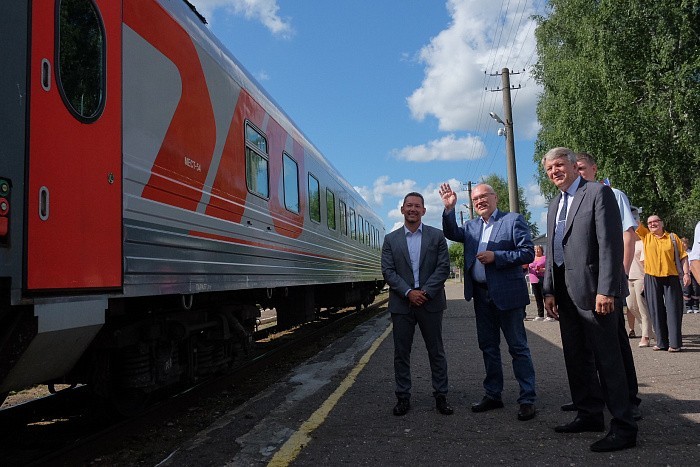 В Кировской области появился новый поезд