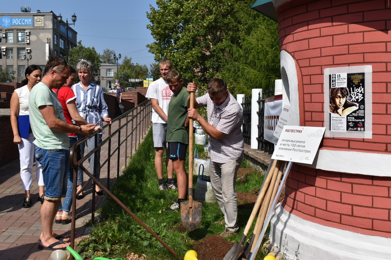 В парке «Аполло» высадили красные клены