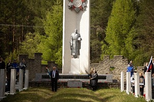 В селе Бобино Кировской области зажжен Вечный огонь