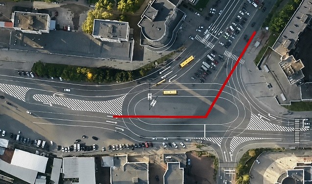 В Кирове повторно рассмотрят схему движения у Комсомольской площади