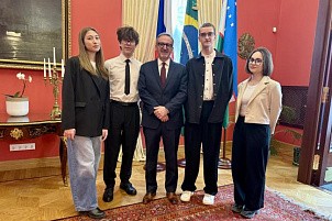 Практика в дипломатическом формате: студенты-переводчики ВятГУ посетили Посольство Бразилии в Москве