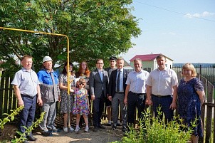 В Омутнинске Кировской области газифицирован дом многодетной семьи