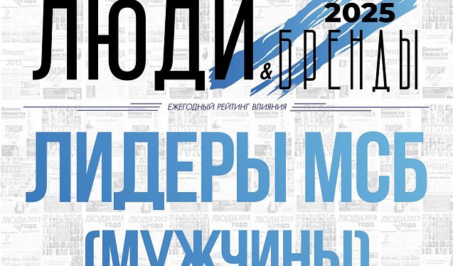 «Люди и Бренды-2025»: номинация «Лидеры малого и среднего бизнеса. Мужчины»