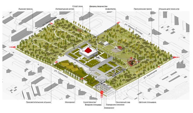 На благоустройство территории Дворца творчества-Мемориала в Кирове выделили 375,9 млн рублей