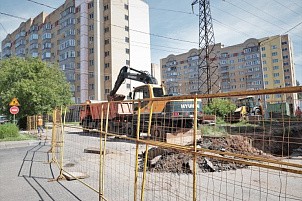 «Т Плюс» обновит теплосети на улице Стахановской перед капремонтом дороги