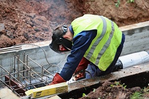 «Т Плюс» обновляет больше полукилометра теплосетей на проспекте Строителей в Кирове